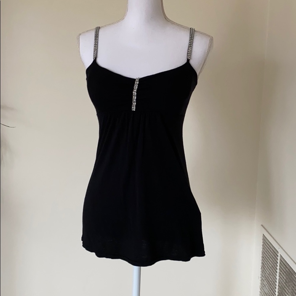 Padded Rhinestone Top